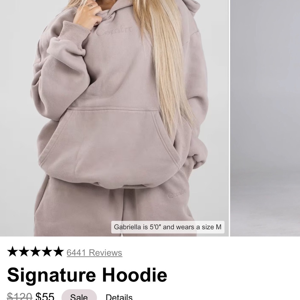 Comfrt bark hoodie
